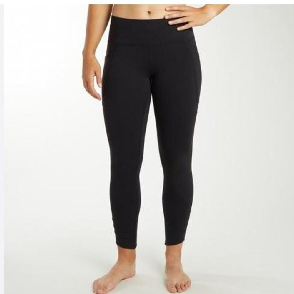 NWT Oiselle Triple Threat Black Tights Size 20/22 Style 502219